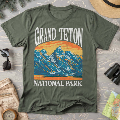 Grand Teton National Park "Big and Bold" Comfort Colors T-Shirt