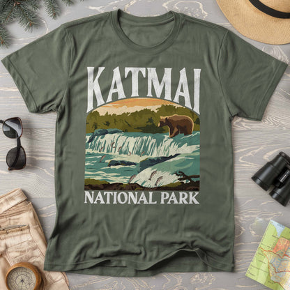 Katmai National Park "Big and Bold" Comfort Colors T-Shirt