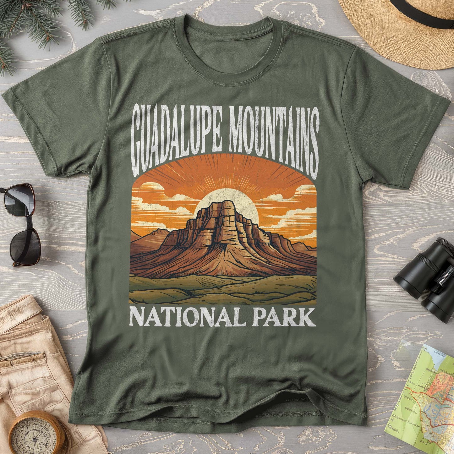 Guadalupe Mountains National Park "Big and Bold" Comfort Colors T-Shirt
