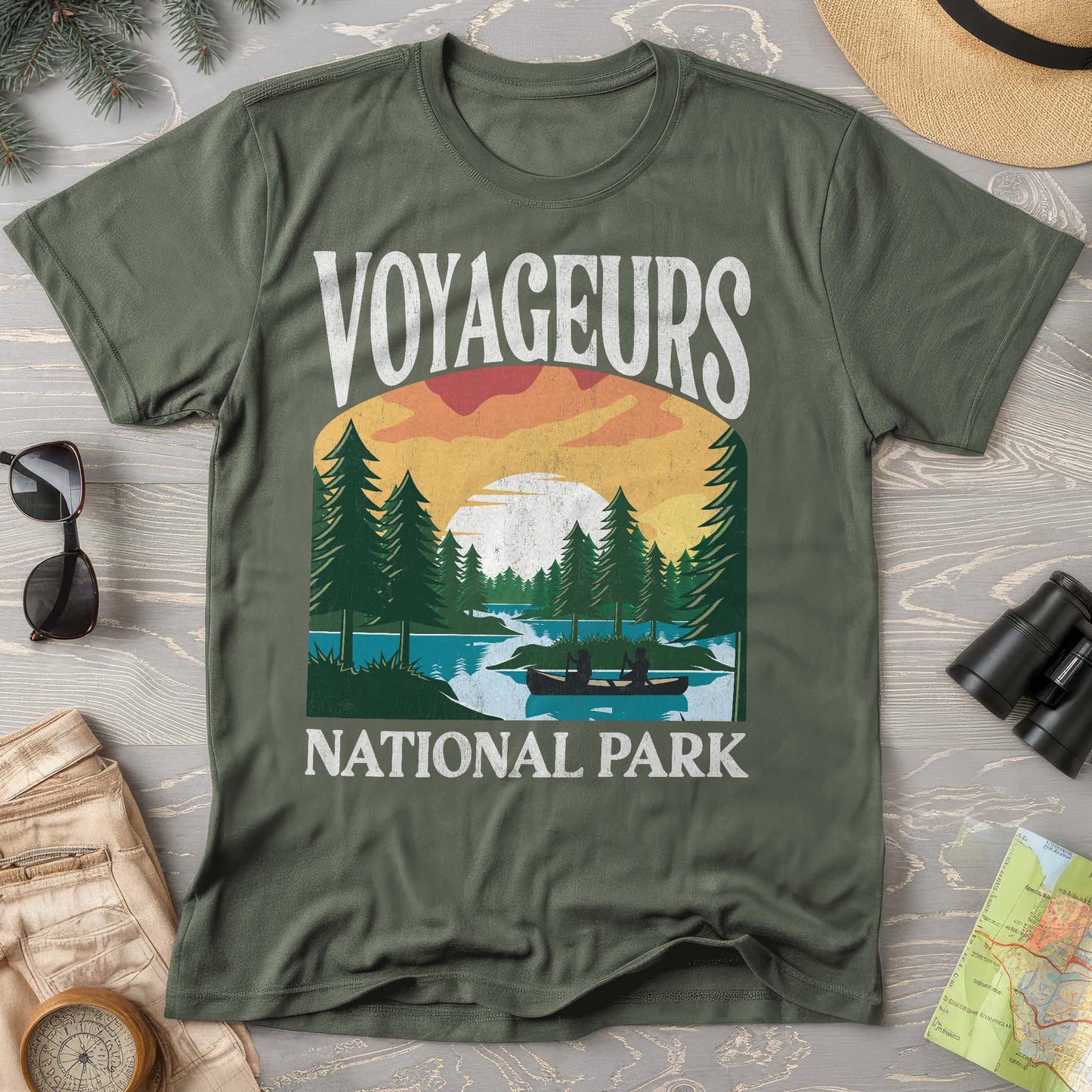 Voyageurs National Park "Big and Bold" Comfort Colors T-Shirt
