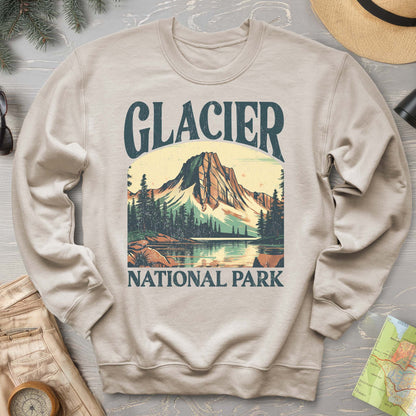 Glacier National Park "Big and Bold" Crewneck Sweatshirt