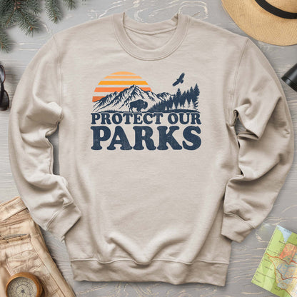 Protect Our Parks Vintage Sunset Sweatshirt