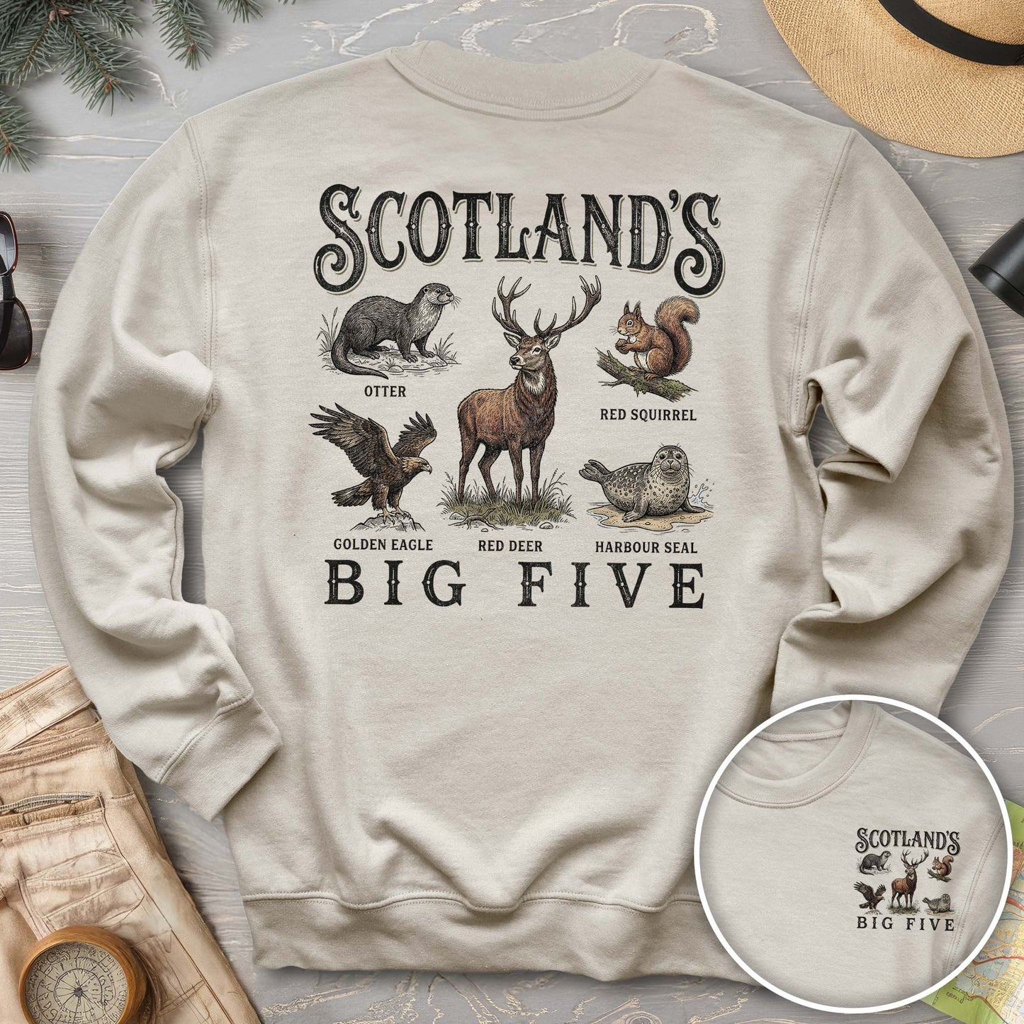 Scotland's Big Five Sweatshirt