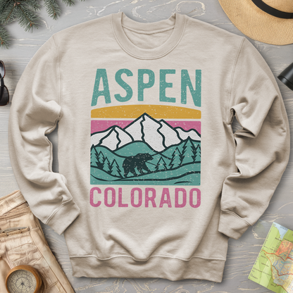 Aspen Colorado Bear Sweatshirt