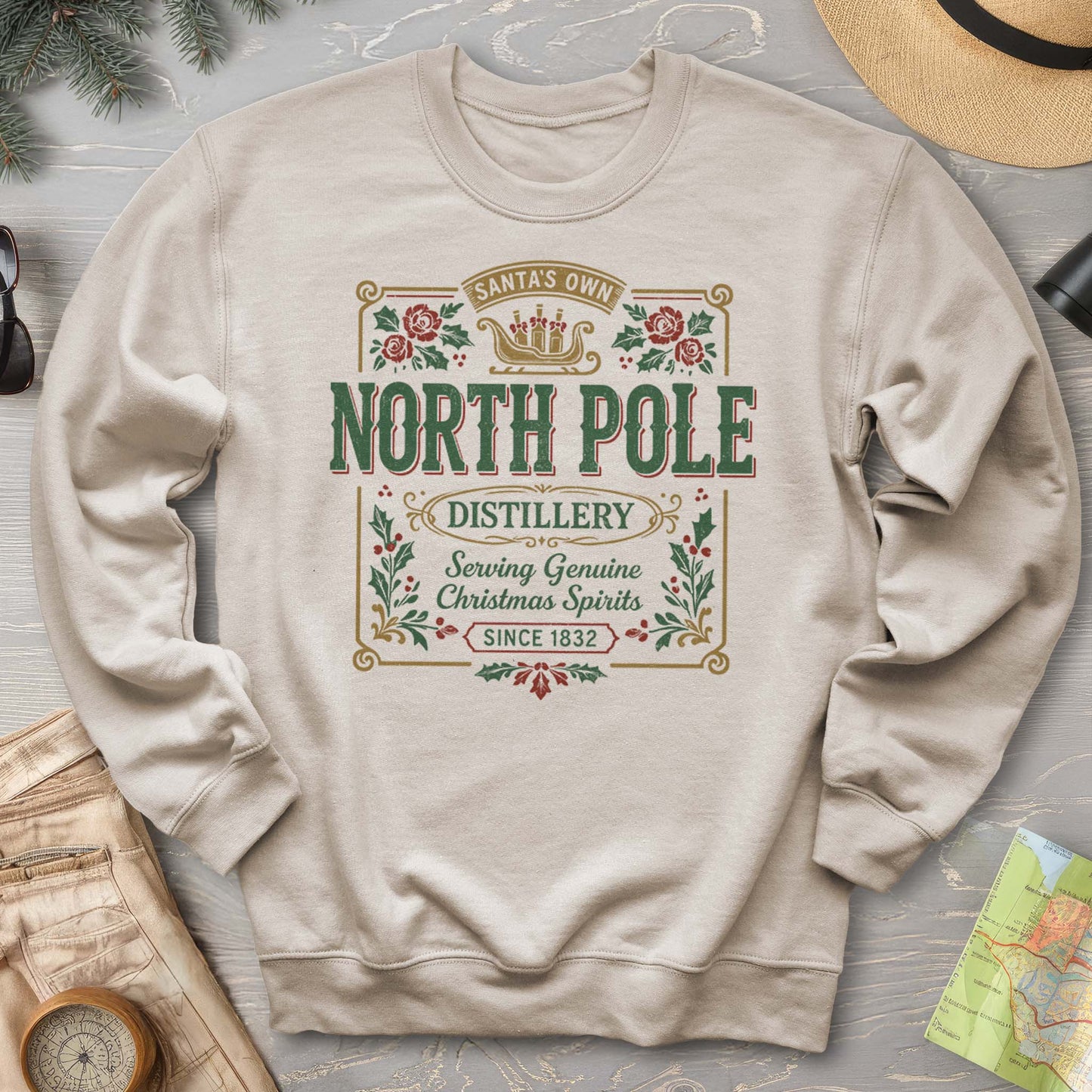 North Pole Distillery Sweatshirt