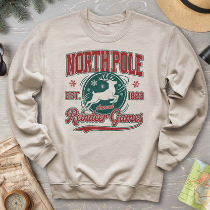 North Pole Annual Reindeer Games Sweatshirt
