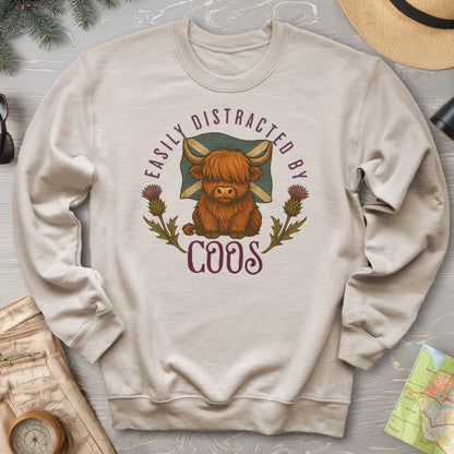 Easily Distracted By Coos Sweatshirt