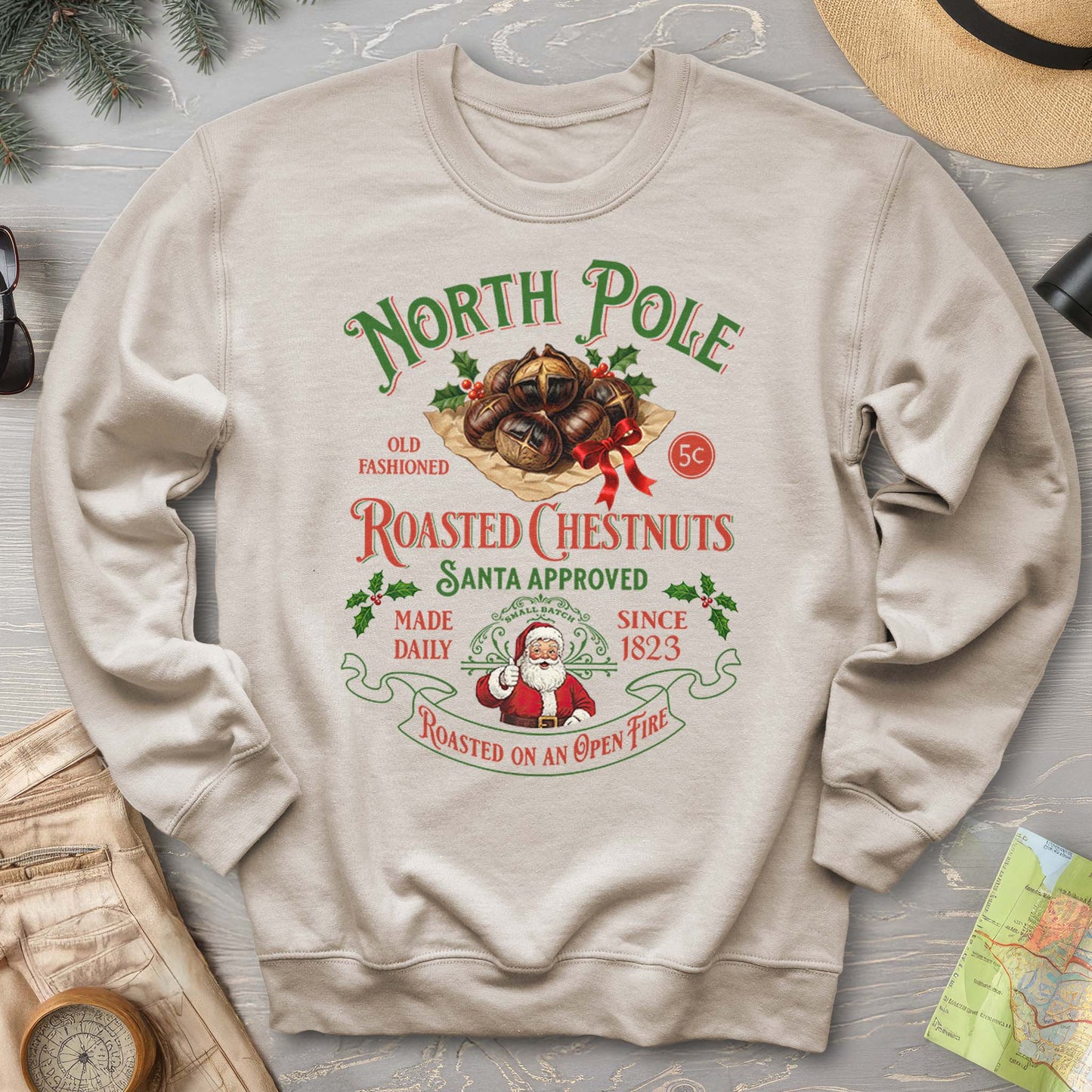 North Pole Roasted Chestnuts Sweatshirt