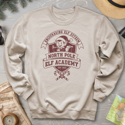 North Pole Elf Academy Sweatshirt