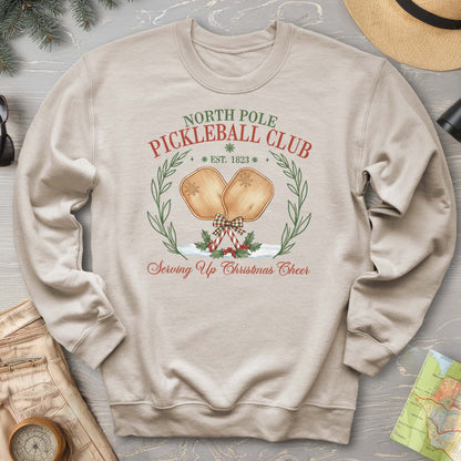 North Pole Pickleball Club Sweatshirt