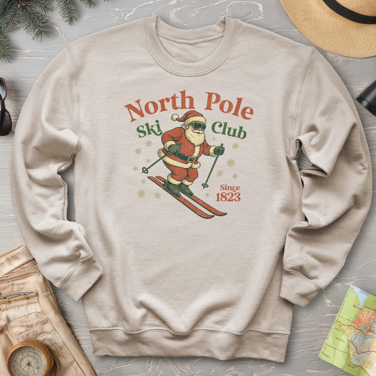 North Pole Ski Club Sweatshirt