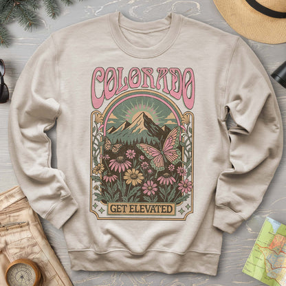 Colorado Get Elevated Butterfly Sweatshirt