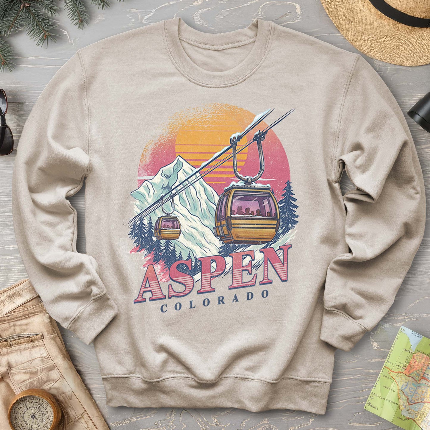 Aspen Retro Blast Sweatshirt