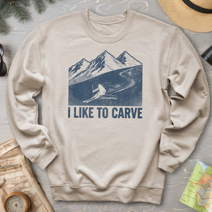 I Like To Carve Sweatshirt