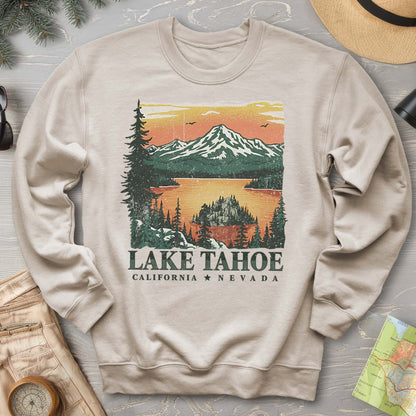 Lake Tahoe Emerald Bay Sunset Sweatshirt