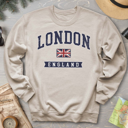 London Varsity Flag Sweatshirt