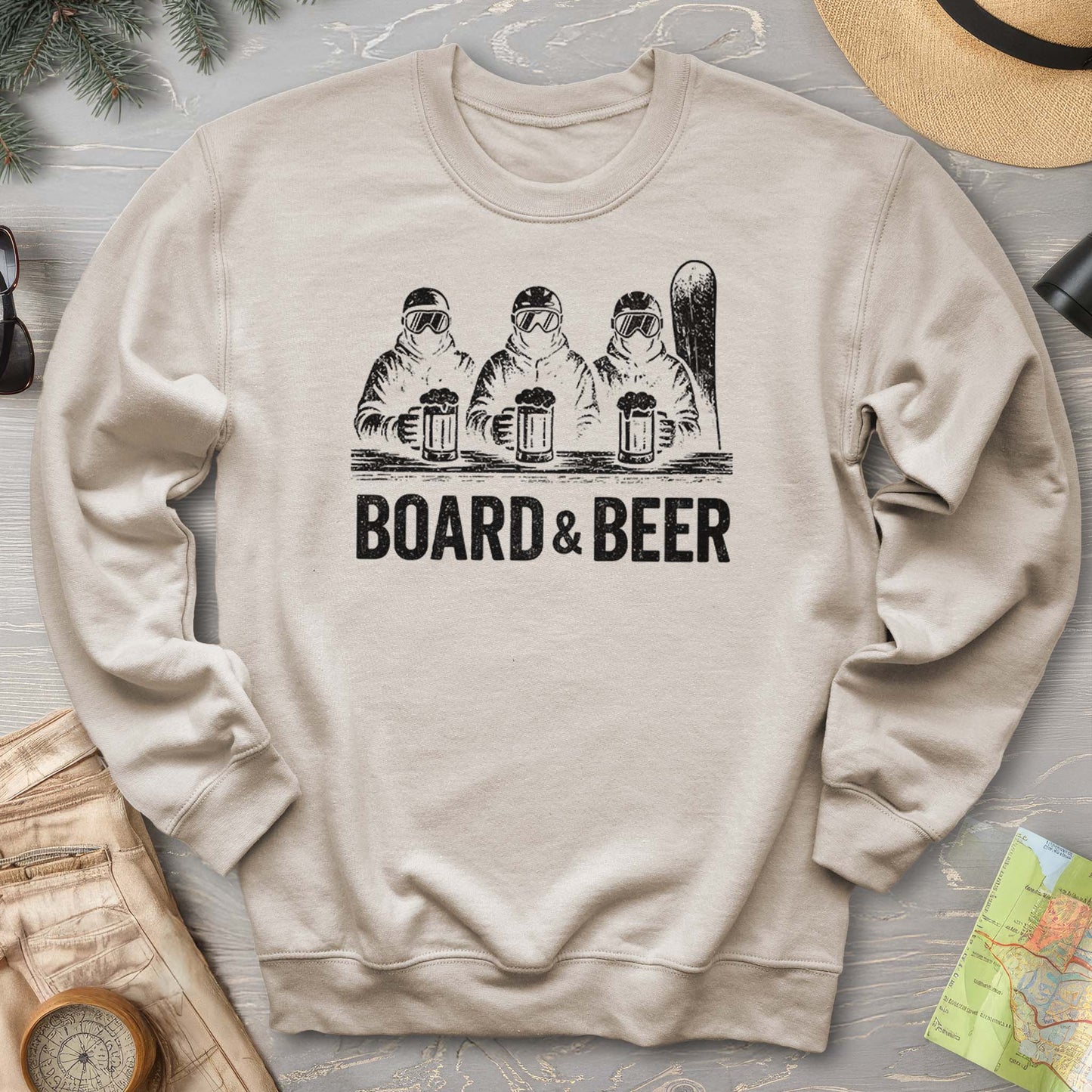 Board and Beer Sweatshirt