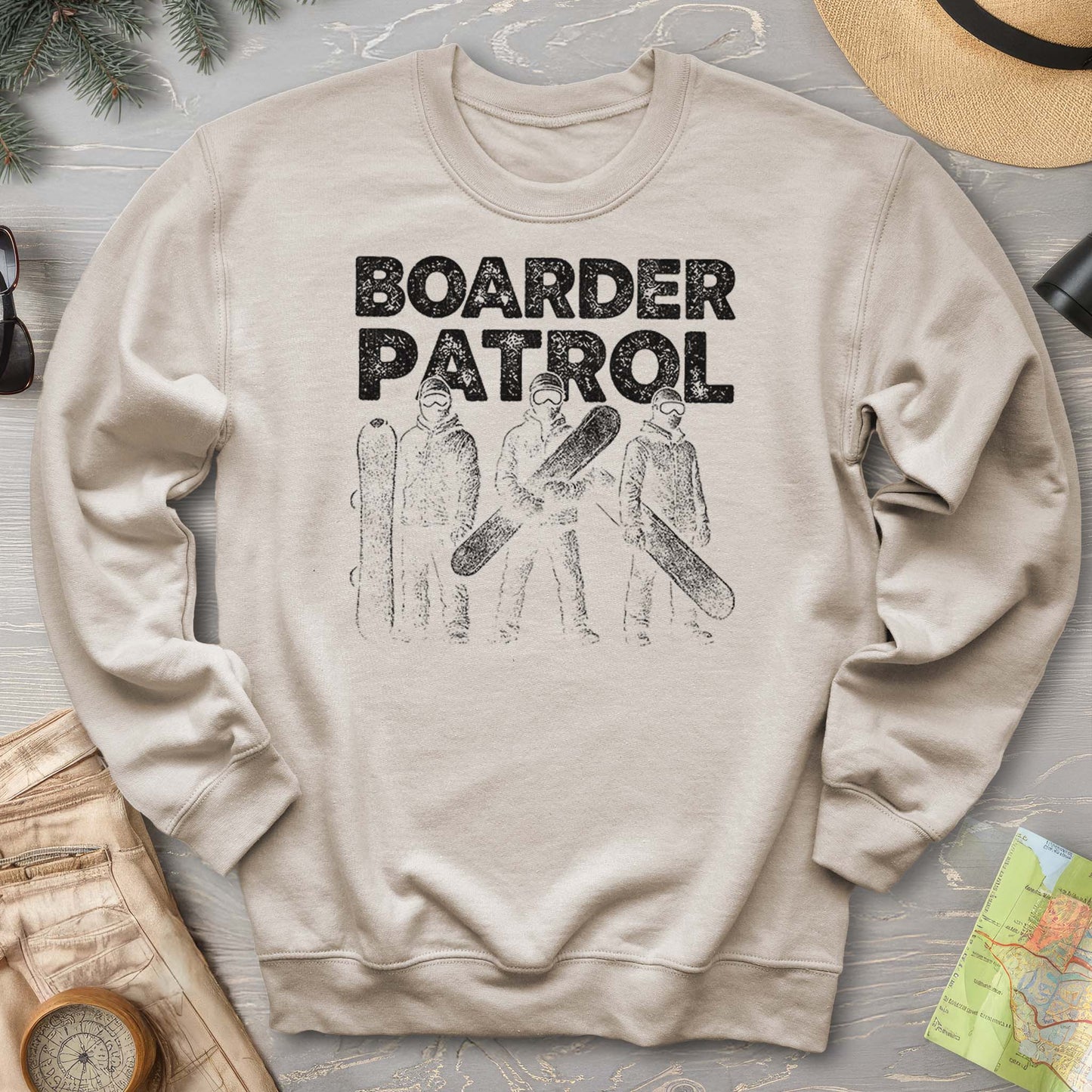 Boarder Patrol Sweatshirt