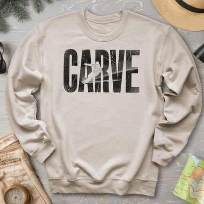 Carve Snowboard Sweatshirt