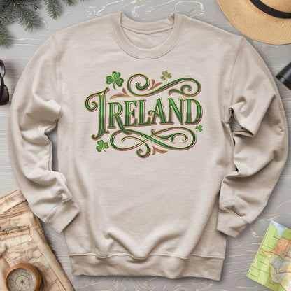 Ireland Glitter Pop Sweatshirt