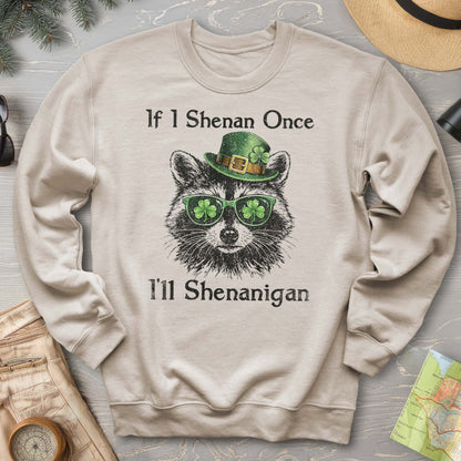 Shenanigans Raccoon Sweatshirt