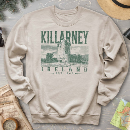Killarney Ireland Vintage Print Sweatshirt