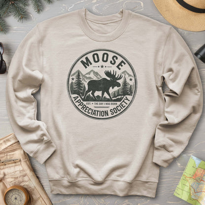 Moose Appreciation Society Sweatshirt