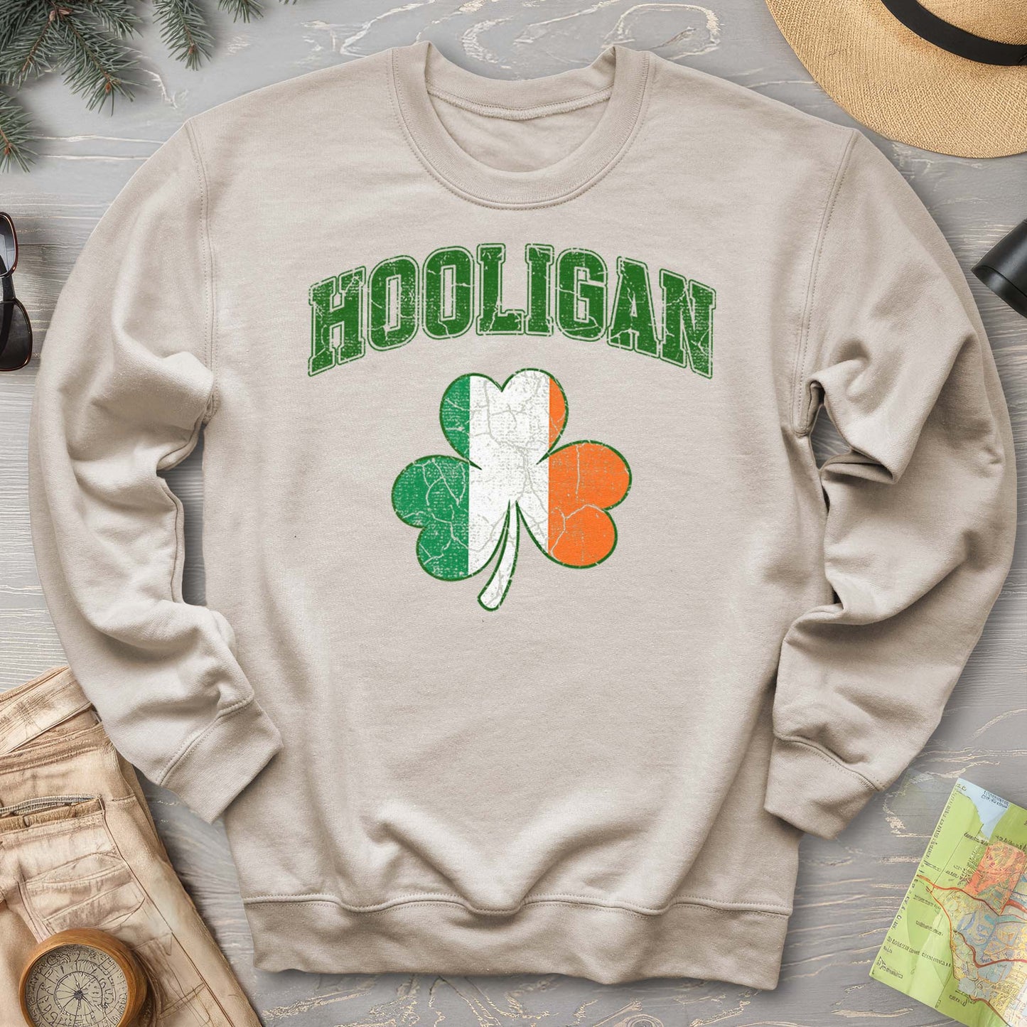 Hooligan Shamrock Sweatshirt