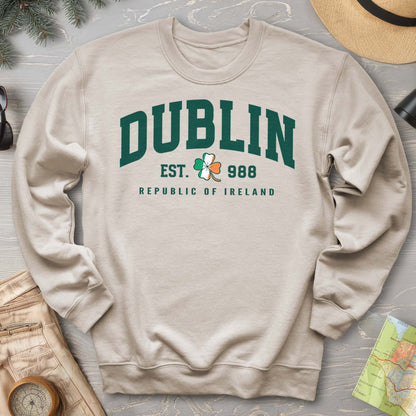Dublin Varsity Flag Sweatshirt