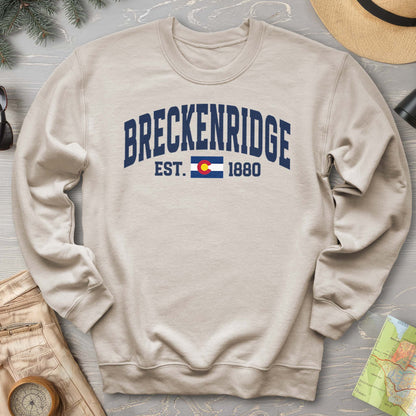 Breckenridge Colorado Varsity Sweatshirt
