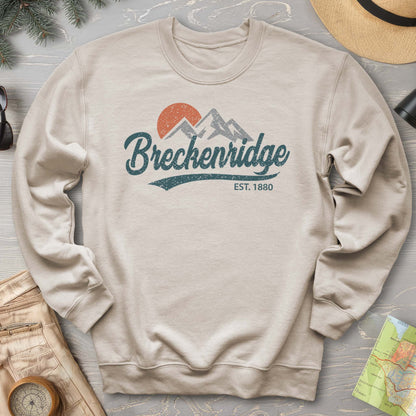 Breckenridge Vintage Script Sweatshirt
