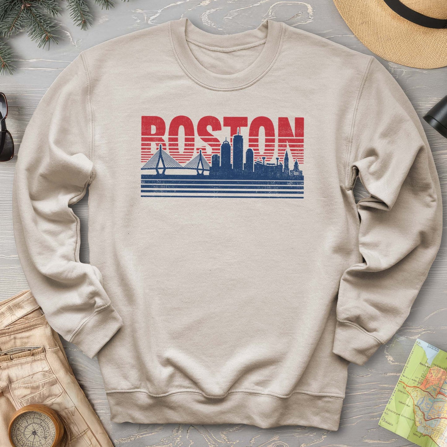 Boston Skyline Sweatshirt