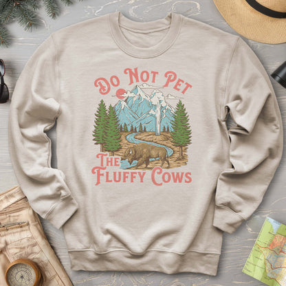 Fluffy Cows Yellowstone Sweatshirt