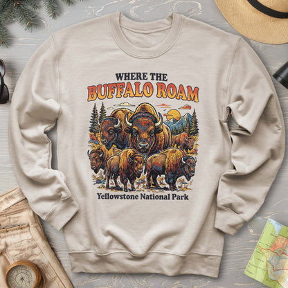 Where the Buffalo Roam Sweatshirt