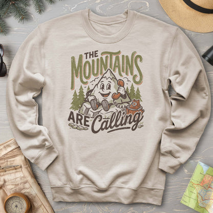 Mountains Calling Retro Sweatshirt