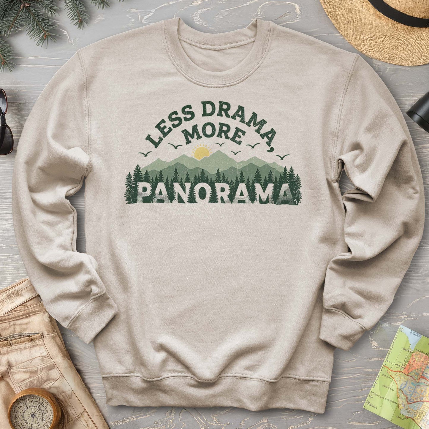 Less Drama More Panorama Sweatshirt