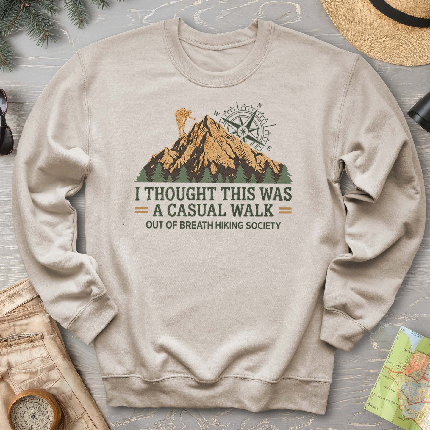 Casual Walk Hiking Sweatshirt