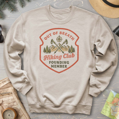 Out of Breath Hiking Club Sweatshirt