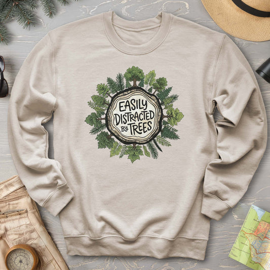 Distracted By Trees Sweatshirt - 2026031801
