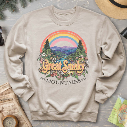 Smoky Mountains Rainbow Sweatshirt