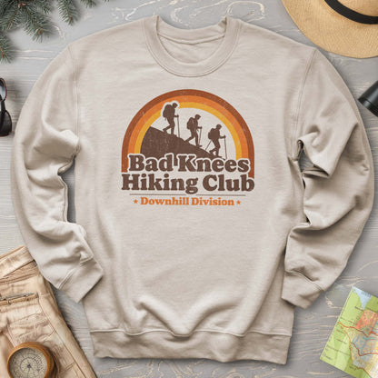 Bad Knees Hiking Club Sweatshirt