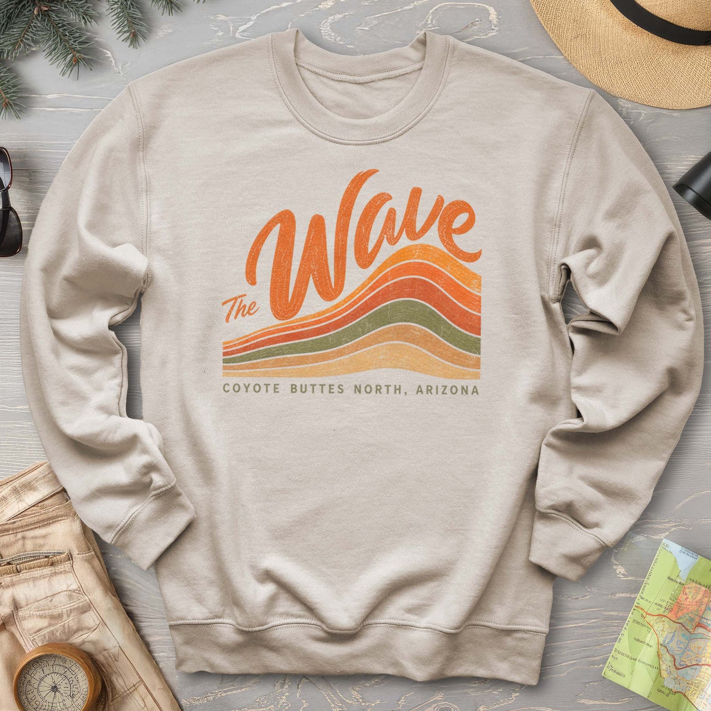 The Wave Stripes Arizona Sweatshirt