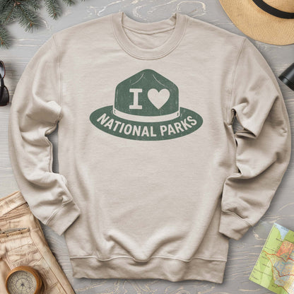 Parks Ranger Hat Sweatshirt