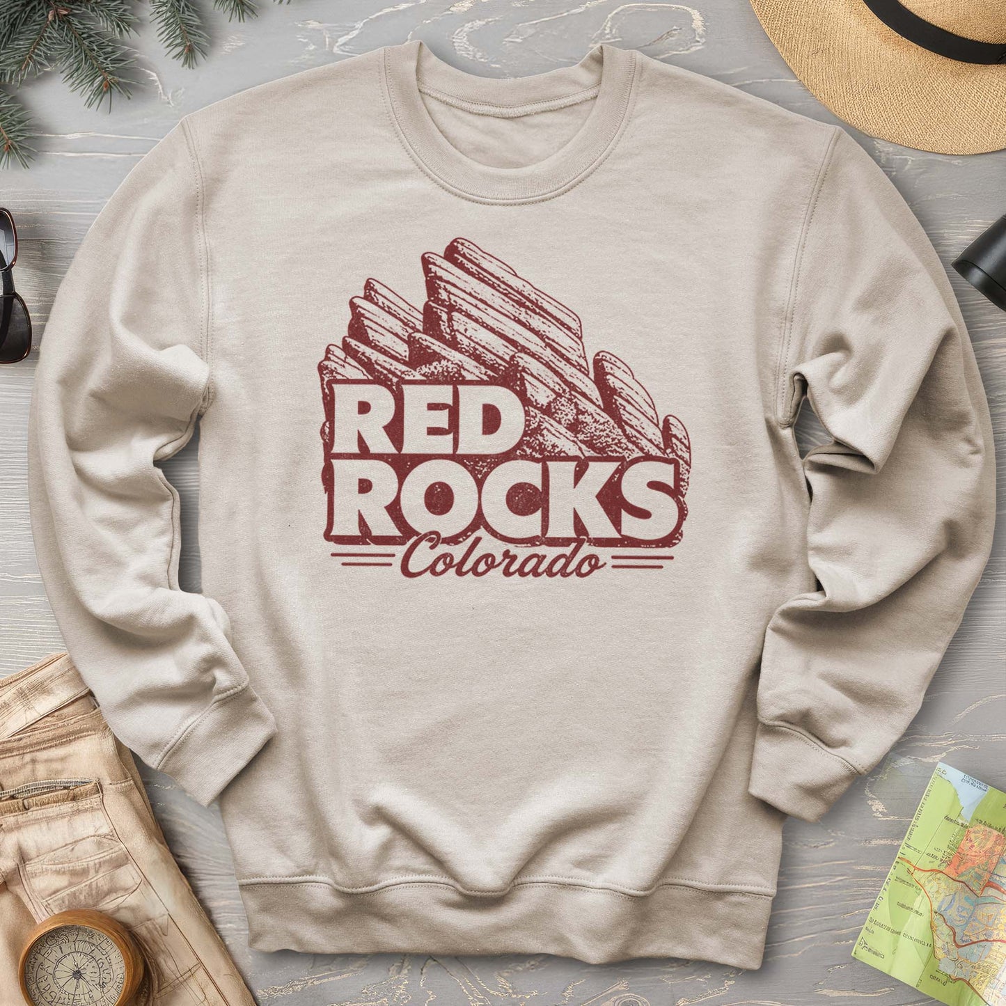 Red Rocks Vintage Sweatshirt