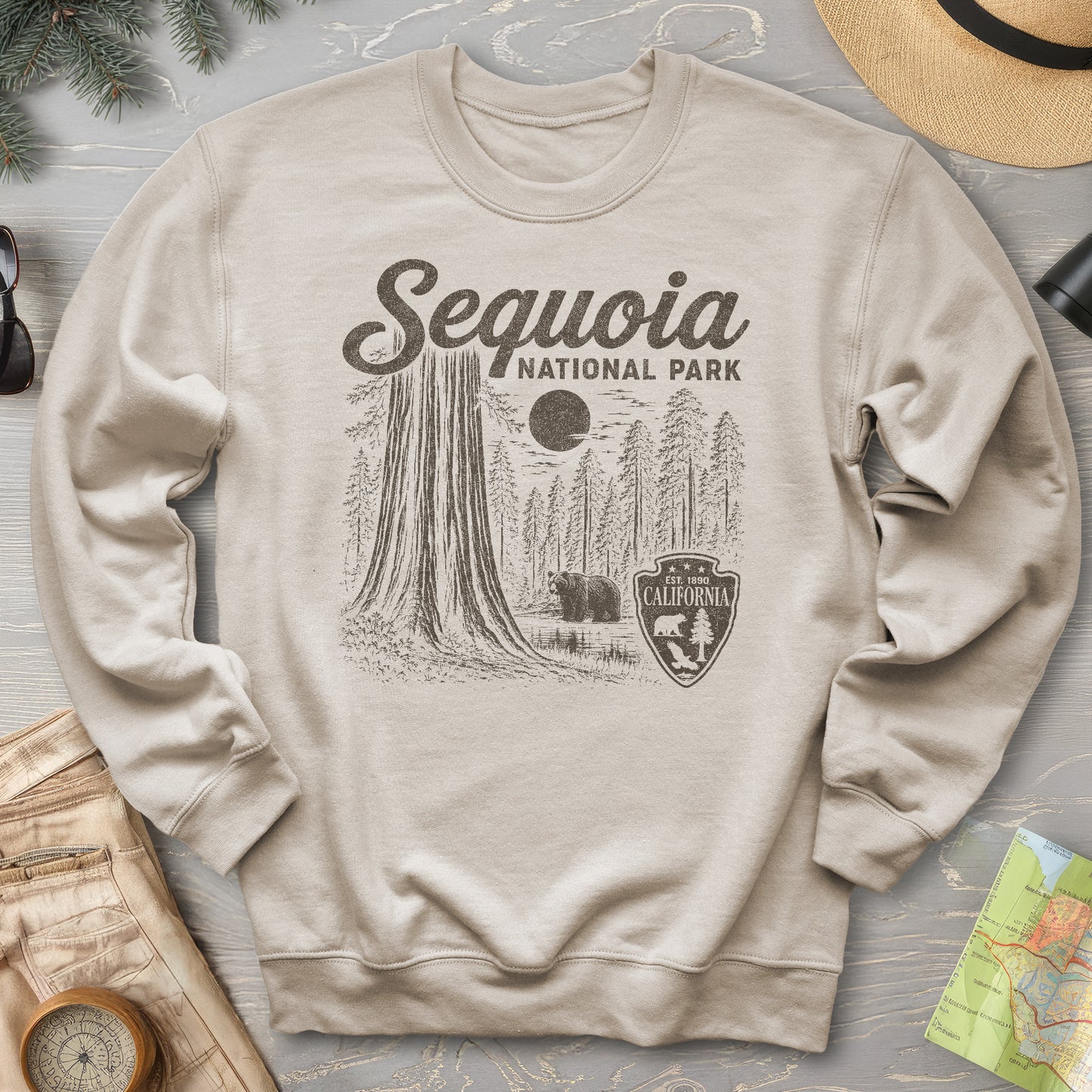 Sequoia Vintage Sketch Sweatshirt