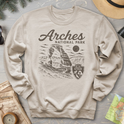 Arches Vintage Sketch Sweatshirt
