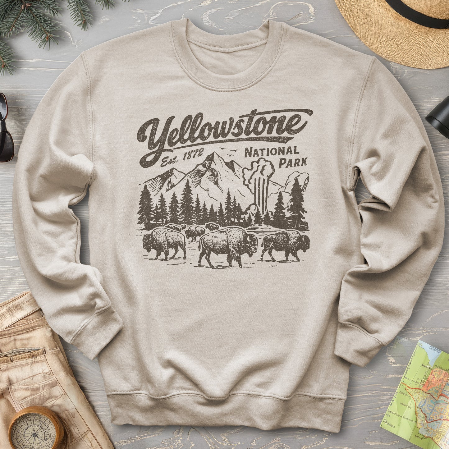 Yellowstone "Vintage Sketch" Sweatshirt