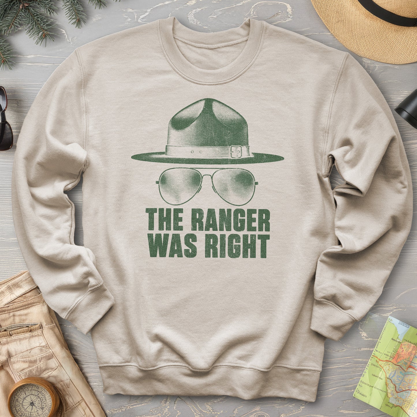 Ranger Was Right Halftone Sweatshirt