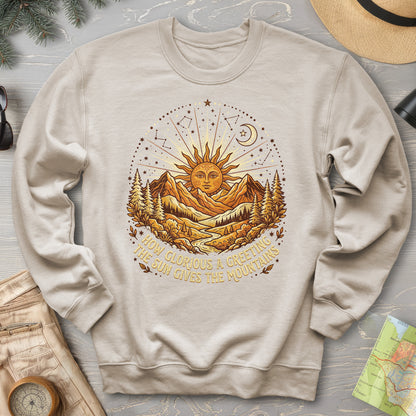 Glorious Greeting John Muir Sweatshirt