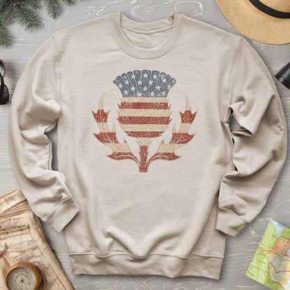 Vintage Flag Thistle Sweatshirt
